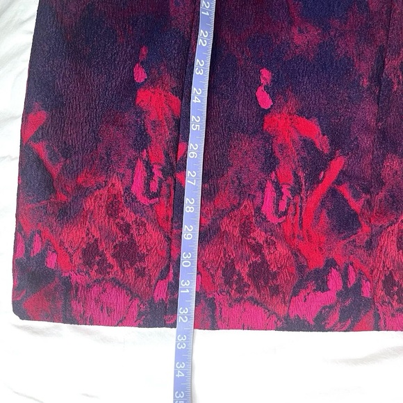 Aidan Mattox Dress Size 8 Spaghetti Strap Jacquard Mini Cocktail Dress - Picture 14 of 16